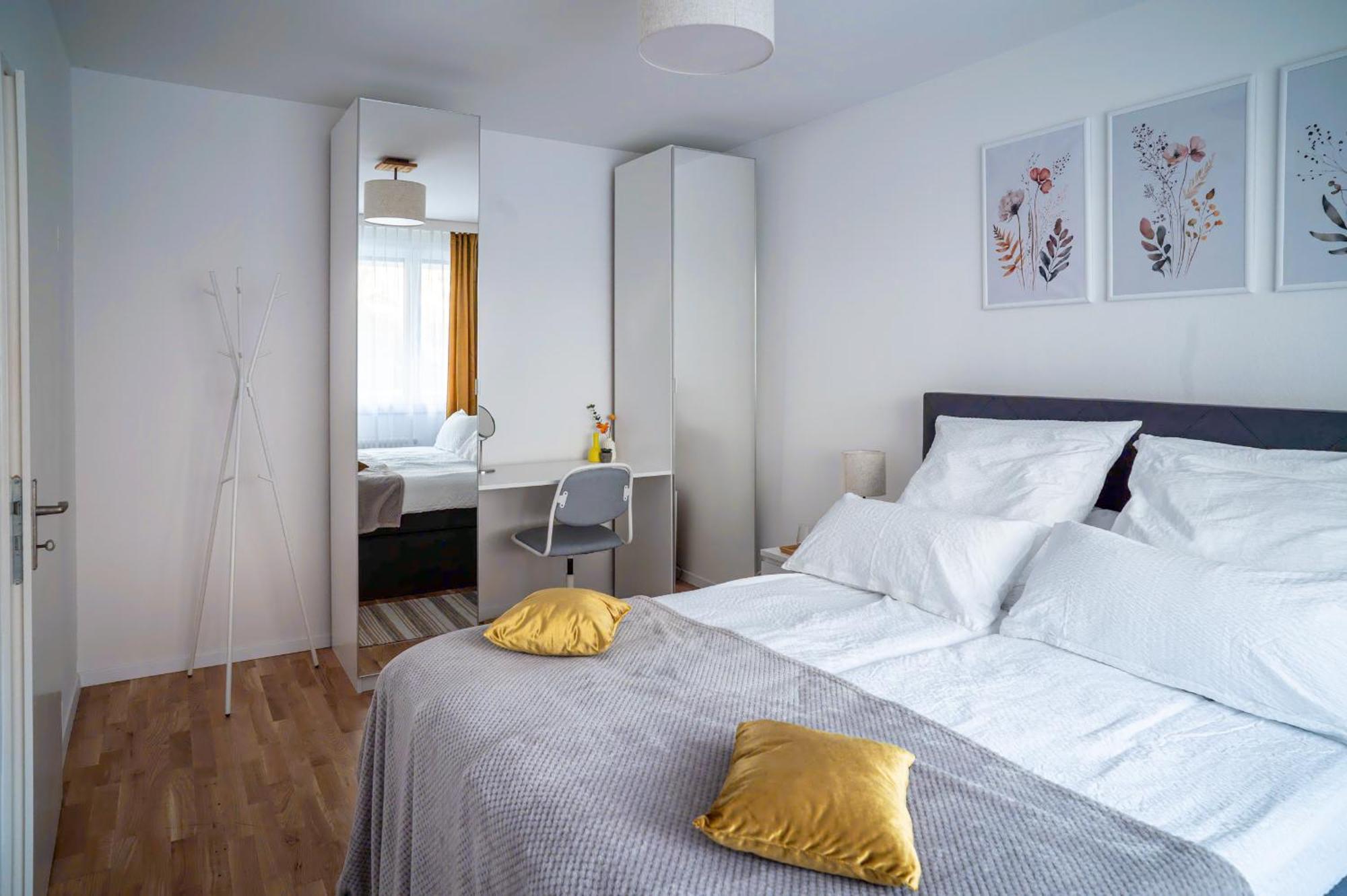Expo-Basel-Ch Apt, Amazon Prime Video, Wifi, Coffee & Tee, Popcorn, Kitchen Bagian luar foto